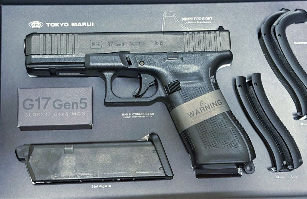 ら*み様 [東京マルイ］グロック17 Gen5 MOS ガスブローバック 新品未