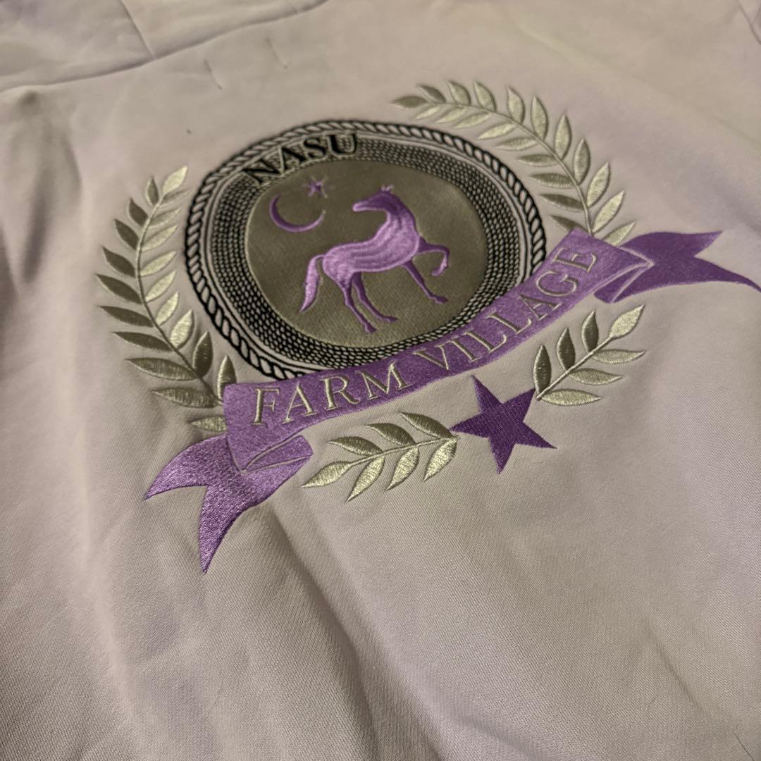 NASU FARM VILLAGE 刺繍トレーナー