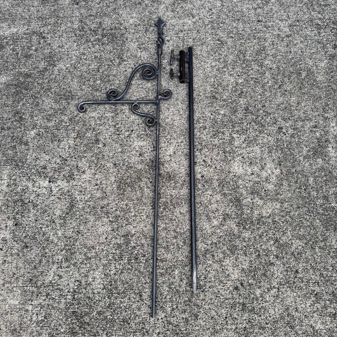 ロートアイアン　ランタンハンガー