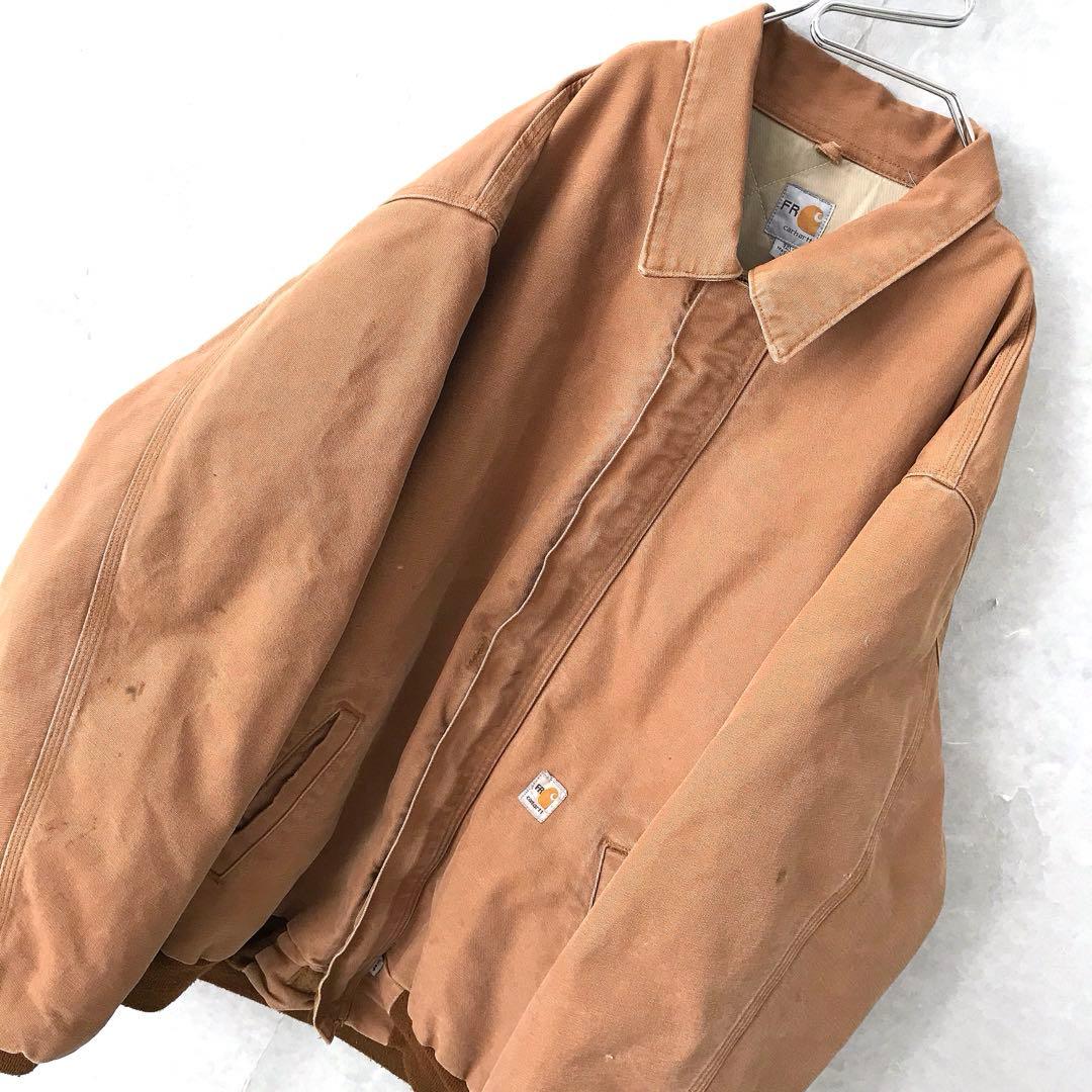 USA製 ｃａｒｈａｒｔｔ フレームレジスタントダックジャケット 4ＸＬ