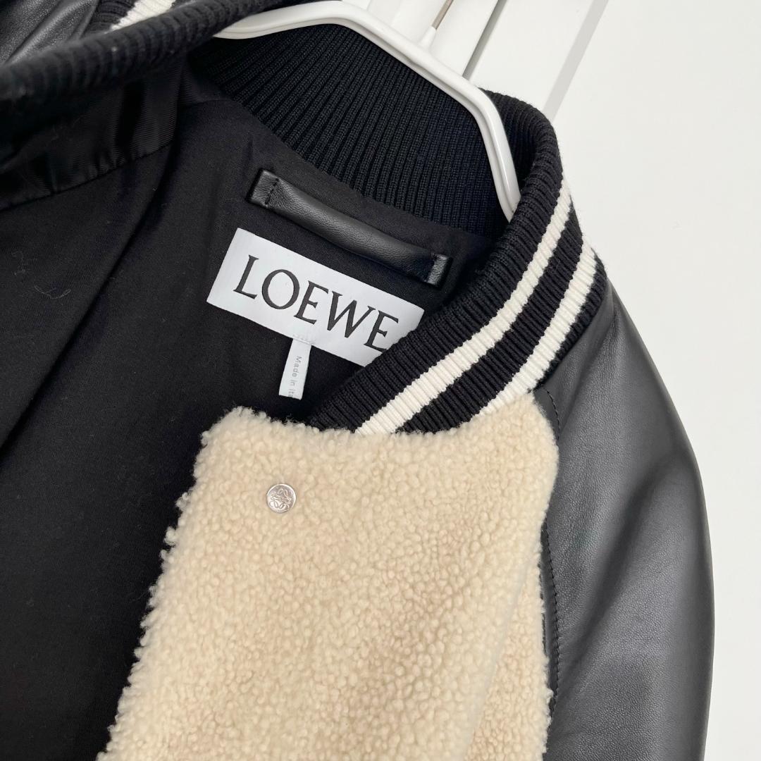 ロエベ　ブルゾン　ジャケット　サイズ36　ムートン　ラム