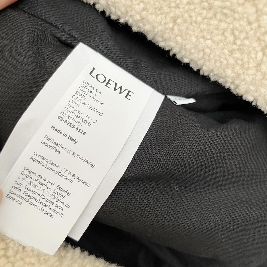 ロエベ　ブルゾン　ジャケット　サイズ36　ムートン　ラム