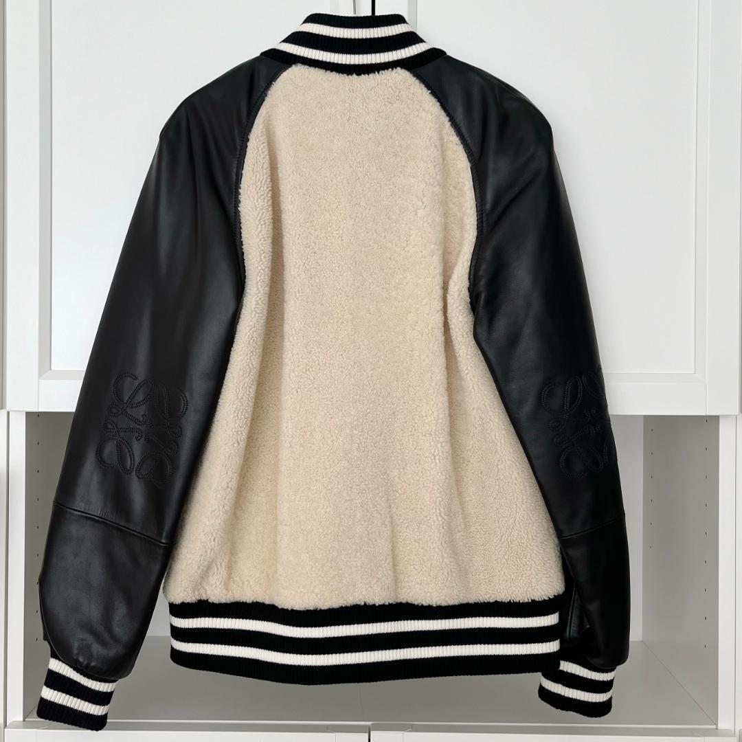 ロエベ　ブルゾン　ジャケット　サイズ36　ムートン　ラム