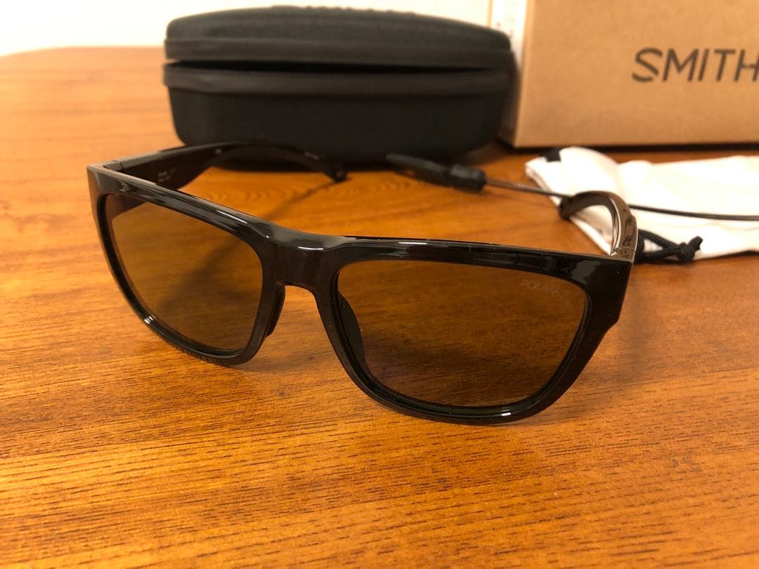 masato　SMITH POLARIZED スミス　ブラックサングラス