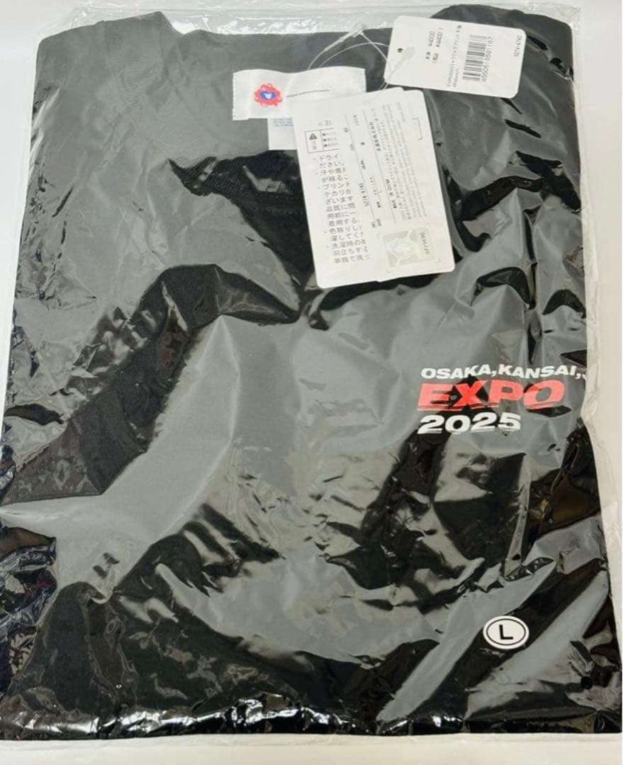 【新品未開封】関西万博 ミャクミャク ロードスター Tシャツ L ブラック