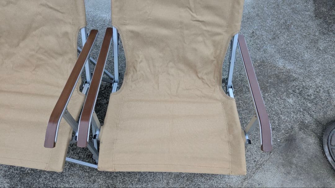 ogawa　ハイバックチェア　コットン　二脚セット