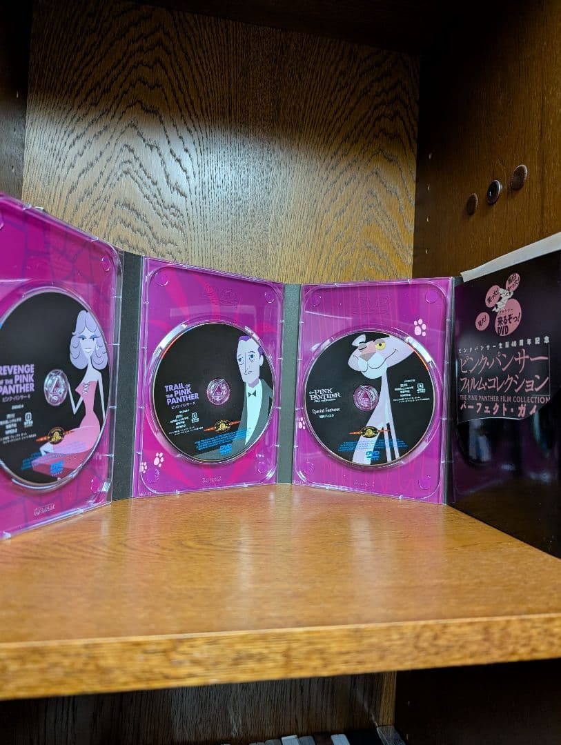 ピンク・パンサー フィルム・コレクション DVD 実写版 初回生産限定 6枚組