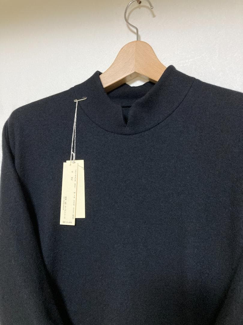 新品未使用①★2024冬ヨーガンレール☆ウール天竺フェルトワンピース☆ババグーリ