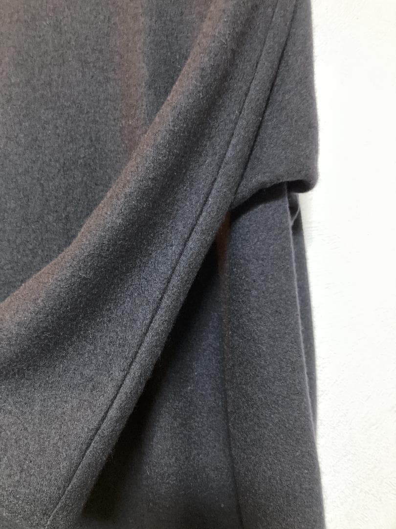 新品未使用①★2024冬ヨーガンレール☆ウール天竺フェルトワンピース☆ババグーリ