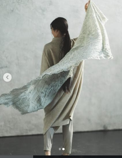 新品未使用①★2024冬ヨーガンレール☆ウール天竺フェルトワンピース☆ババグーリ