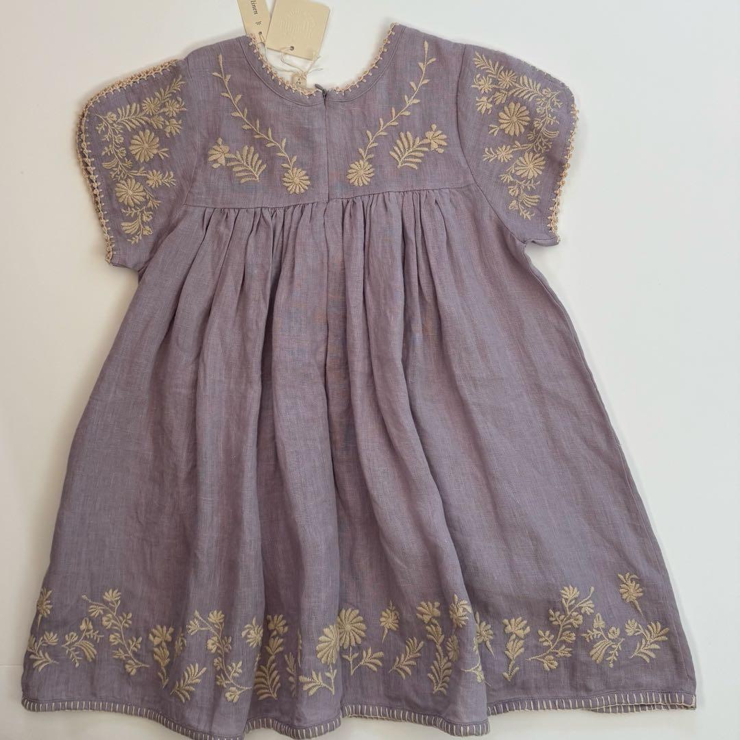 新品　apolina kids stevie dress 5-7y ワンピース