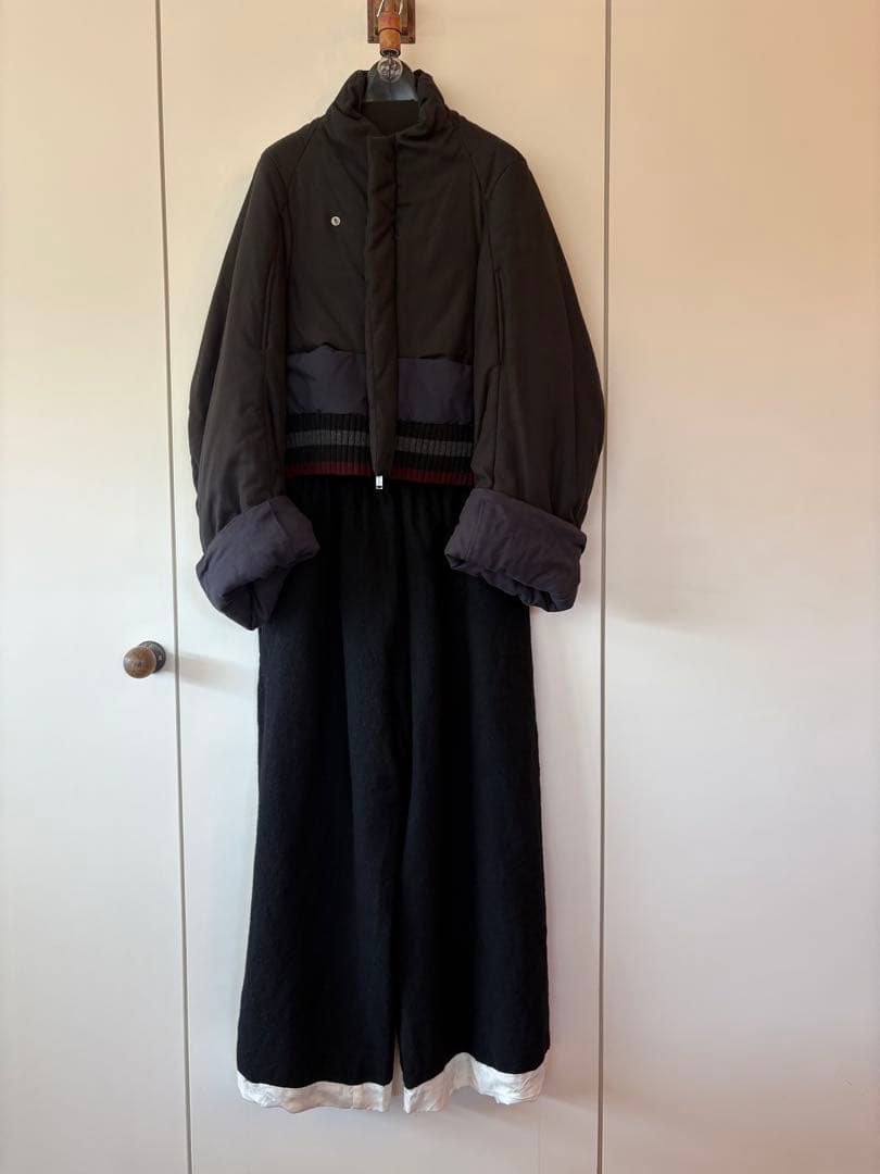 UNDERCOVER アンダーカバー '17aw 縮絨パンツ ワイドパンツ