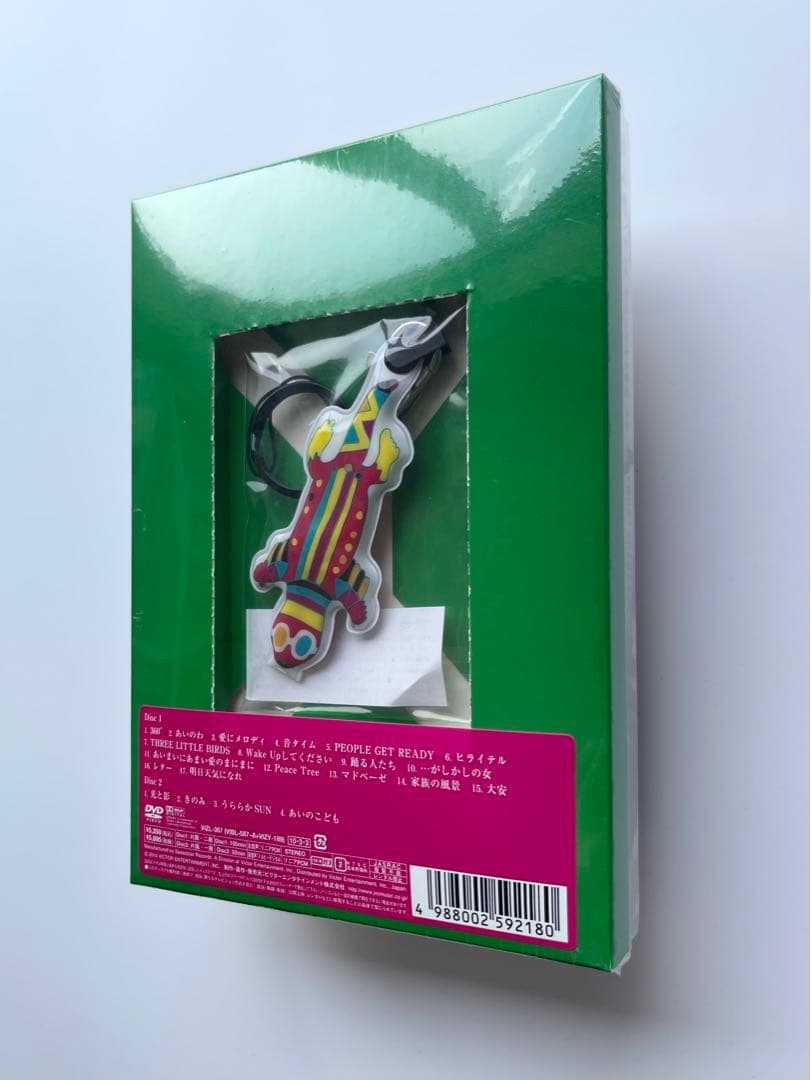 新品 初回盤限定 ハナレグミ／TOURあいのわ ヒカリトカゲ・キーホルダー付き