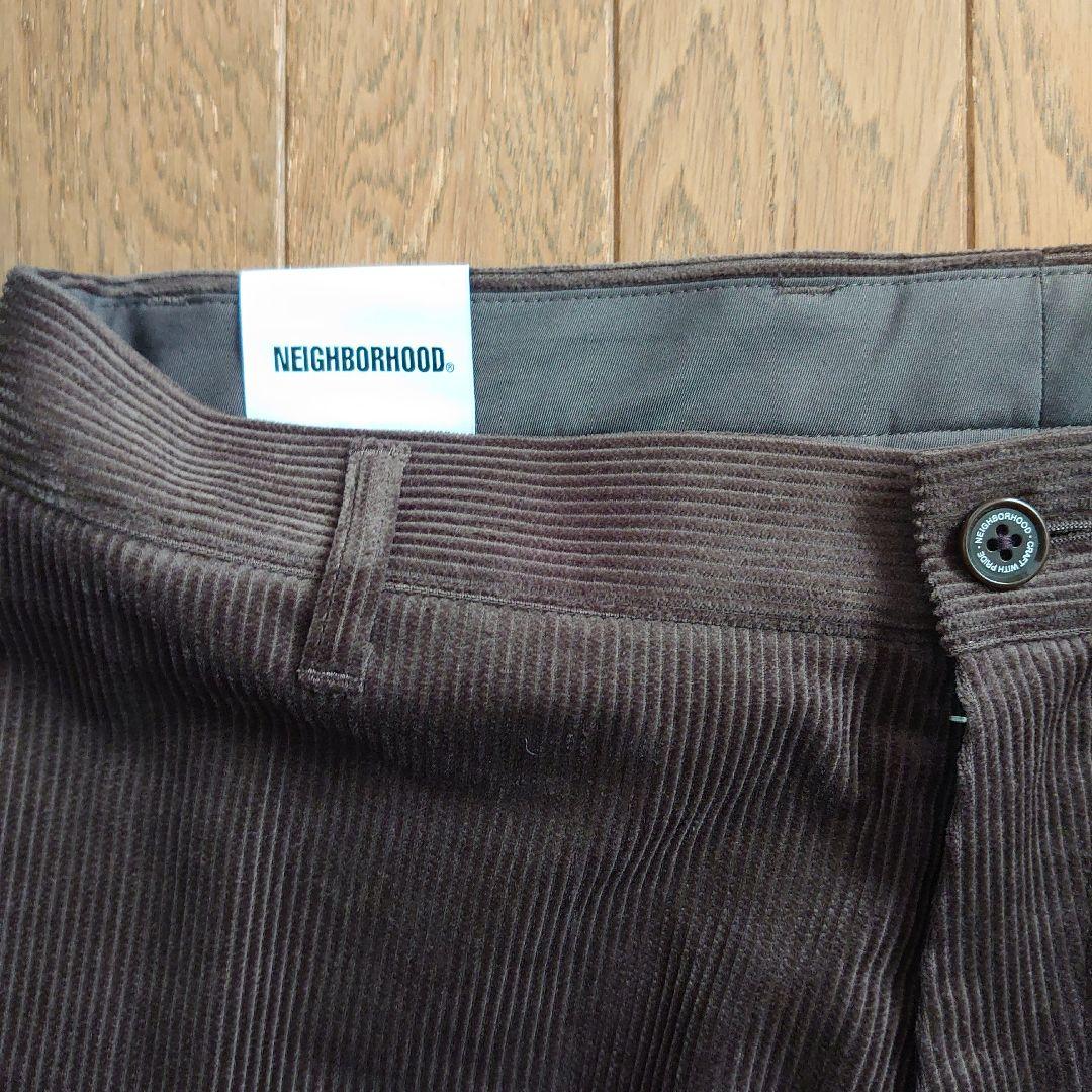 新品 NEIGHBORHOOD CORDUROY PLAIN PANTS