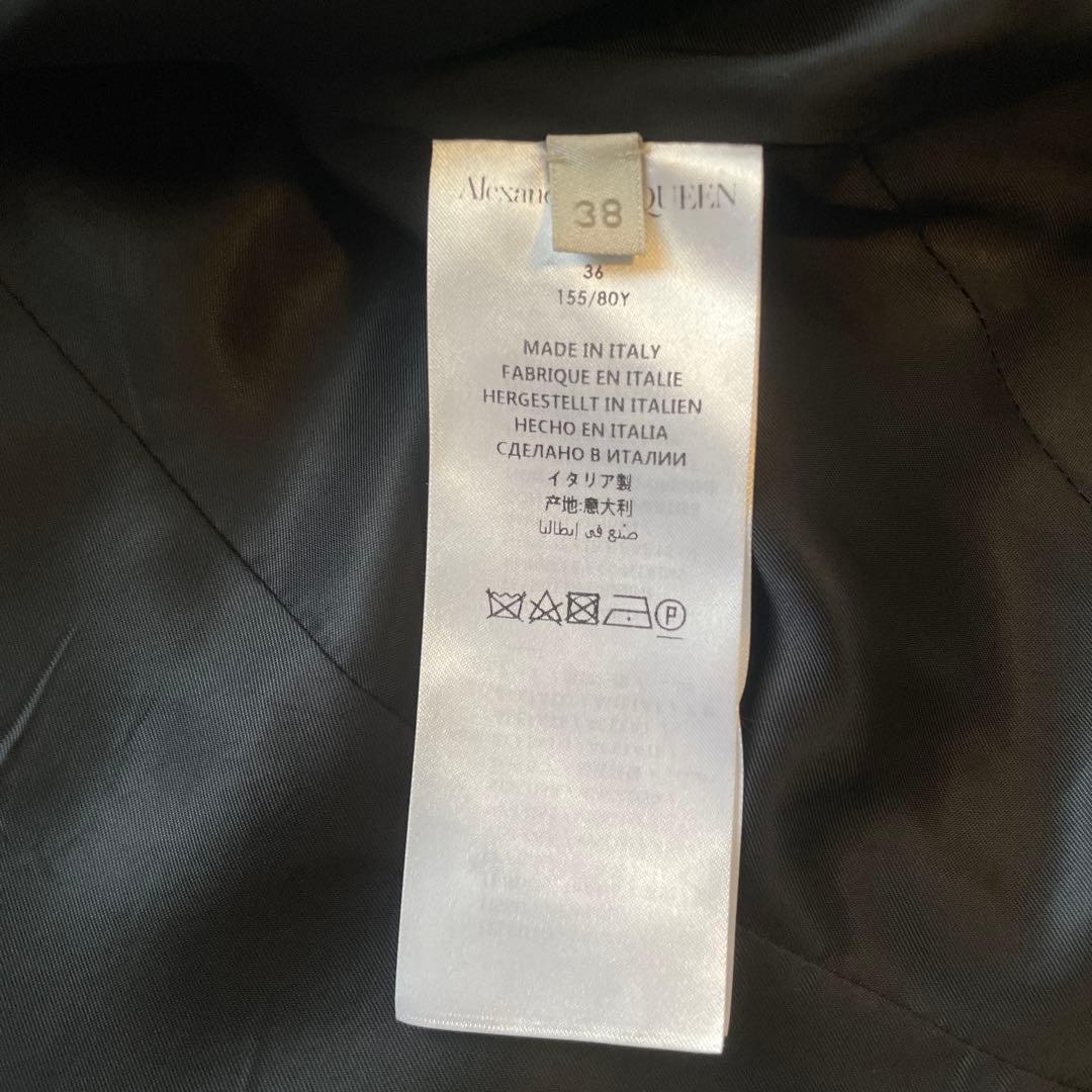 アレキサンダーマックイーン ピークショルダージャケット 38