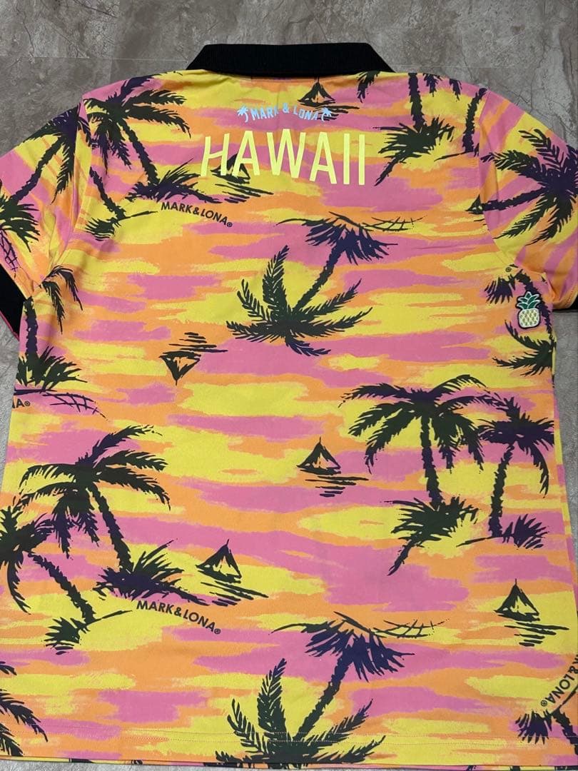 新品未使用品 マークアンドロナ ハワイ限定 ポロシャツ