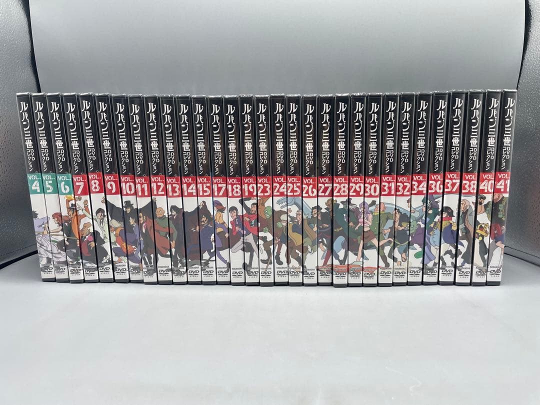 未開封 ルパン三世 DVDコレクション 31枚