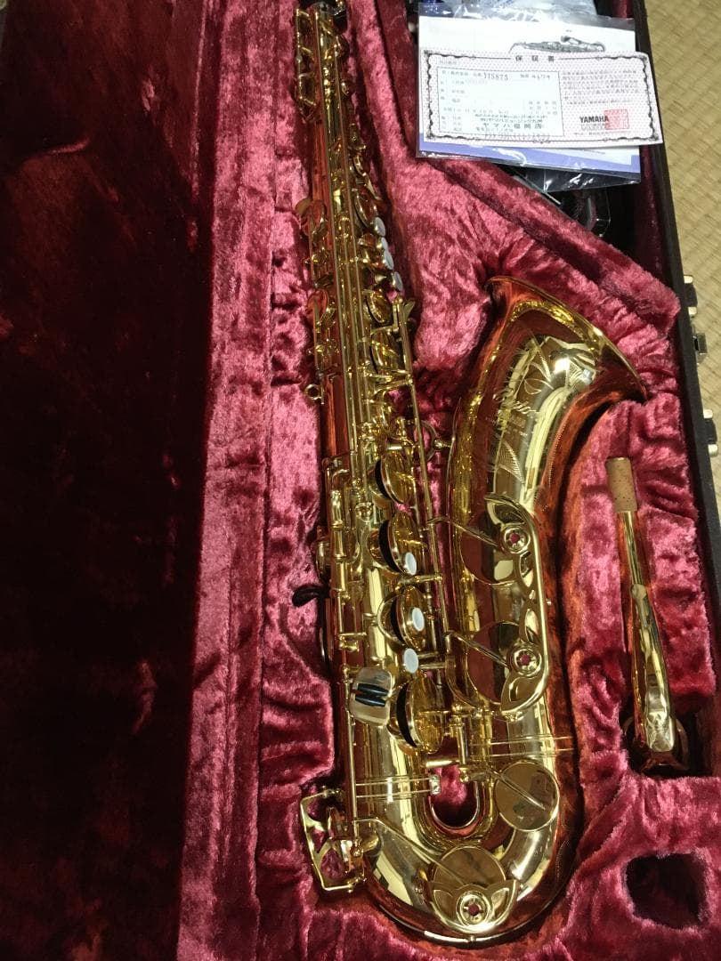 YAMAHAyts875 テナー、 ケース、otto linkマウスピース