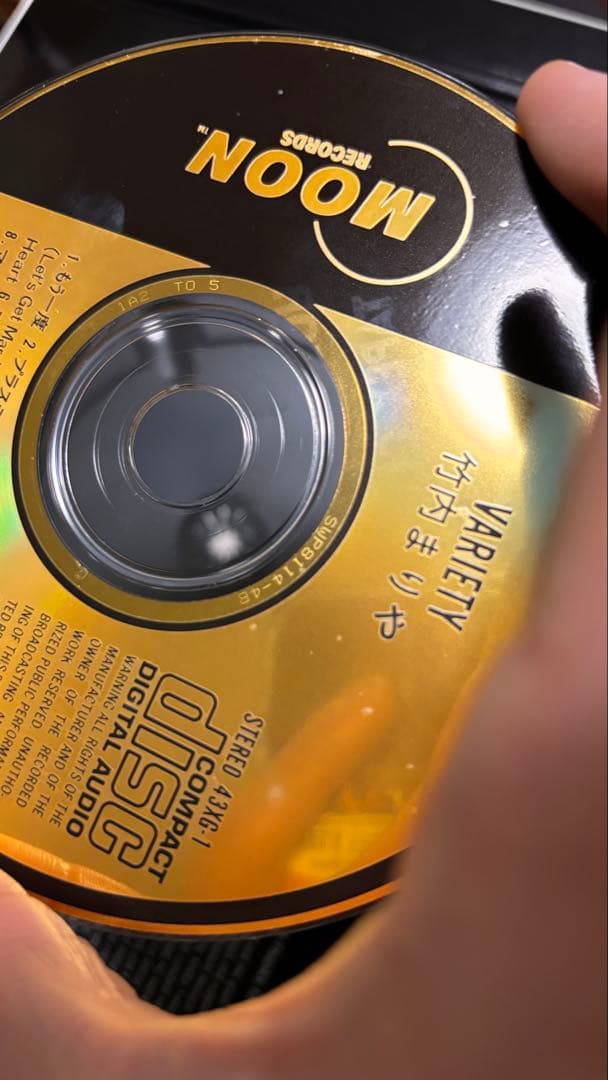 【希少】竹内まりや　ヴァラエティ　GOLD-24K-CD LPジャケット仕様