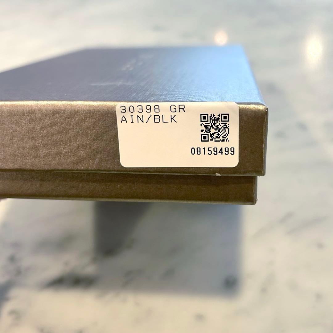 新品未使用　BVLGARI ブルガリマン　2つ折り長財布　ブラック30398