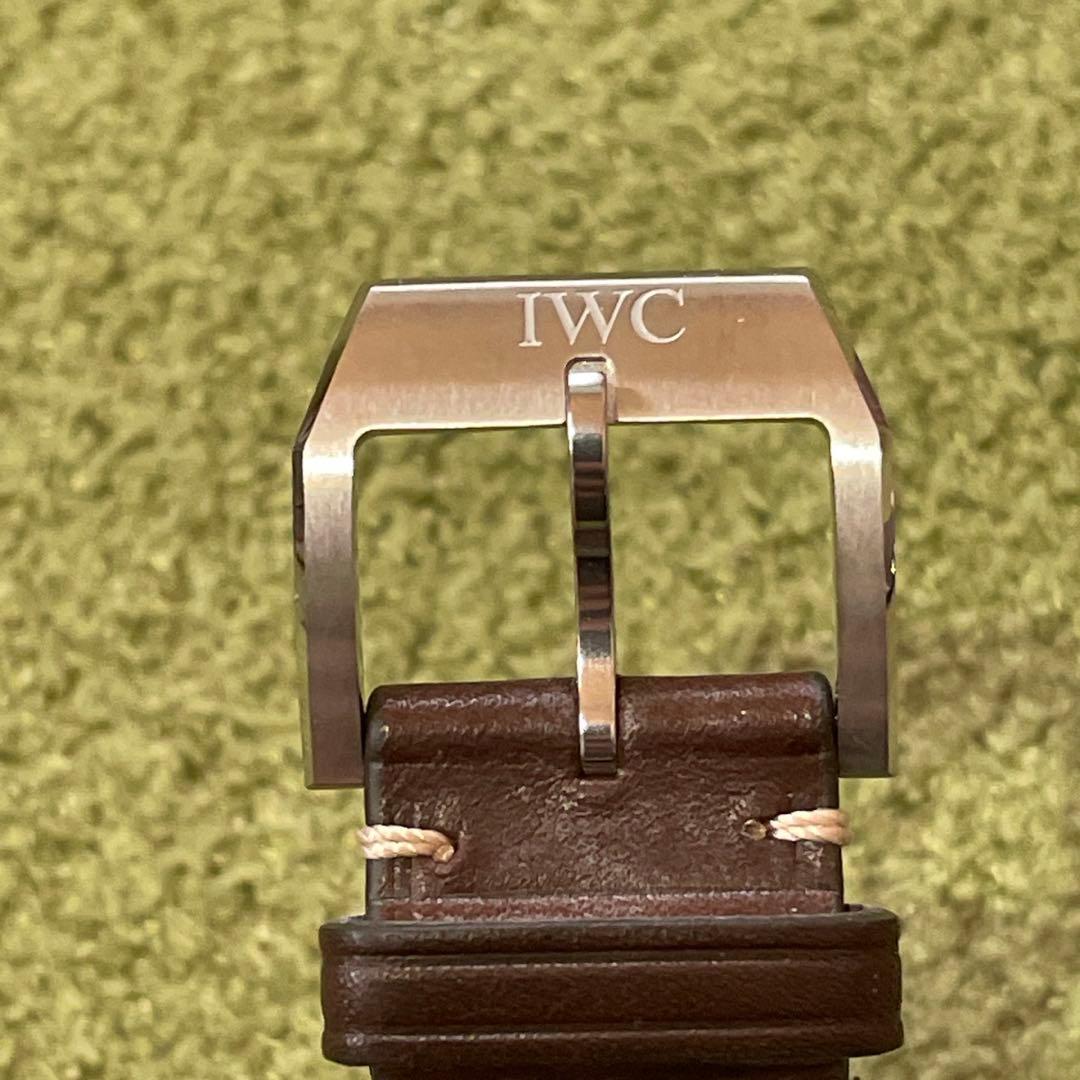 新品並 IWC パイロットウォッ18 プティプランス レザーベルト ピンバックル