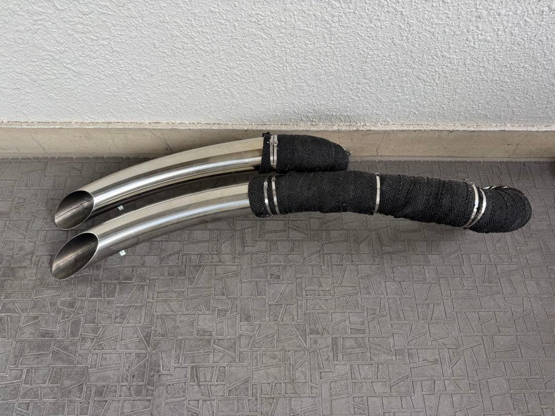 姫玲丸　ガレージT&F バルカン400 ベントマフラー60.5パイ