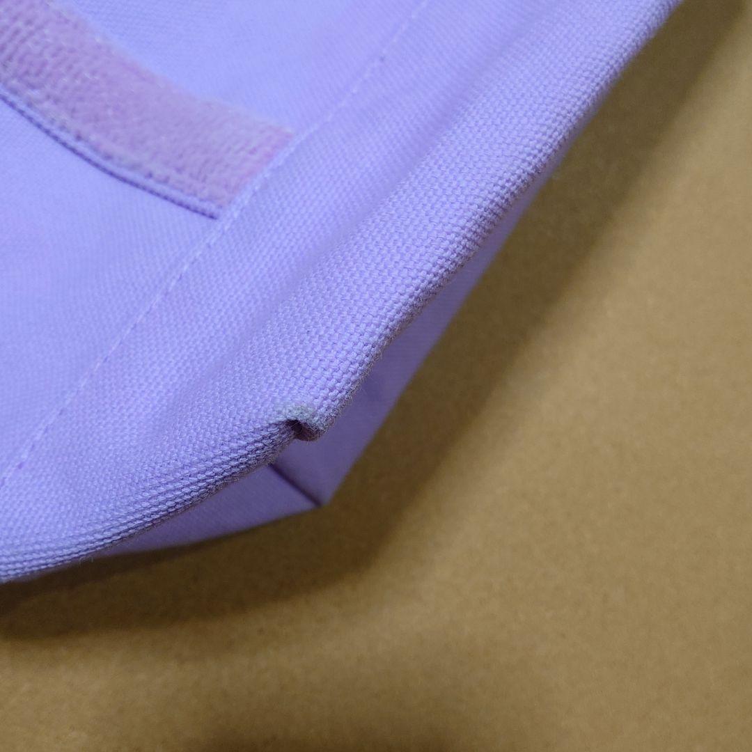 オールドテディガール ワッペントートバッグ 小 ペールパープル フェイラー