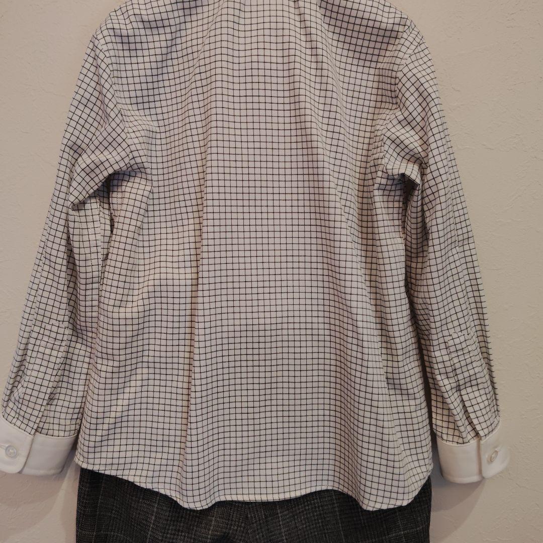 【美品】ワルツバイビームス フォーマル スーツ キッズ 110 グレー