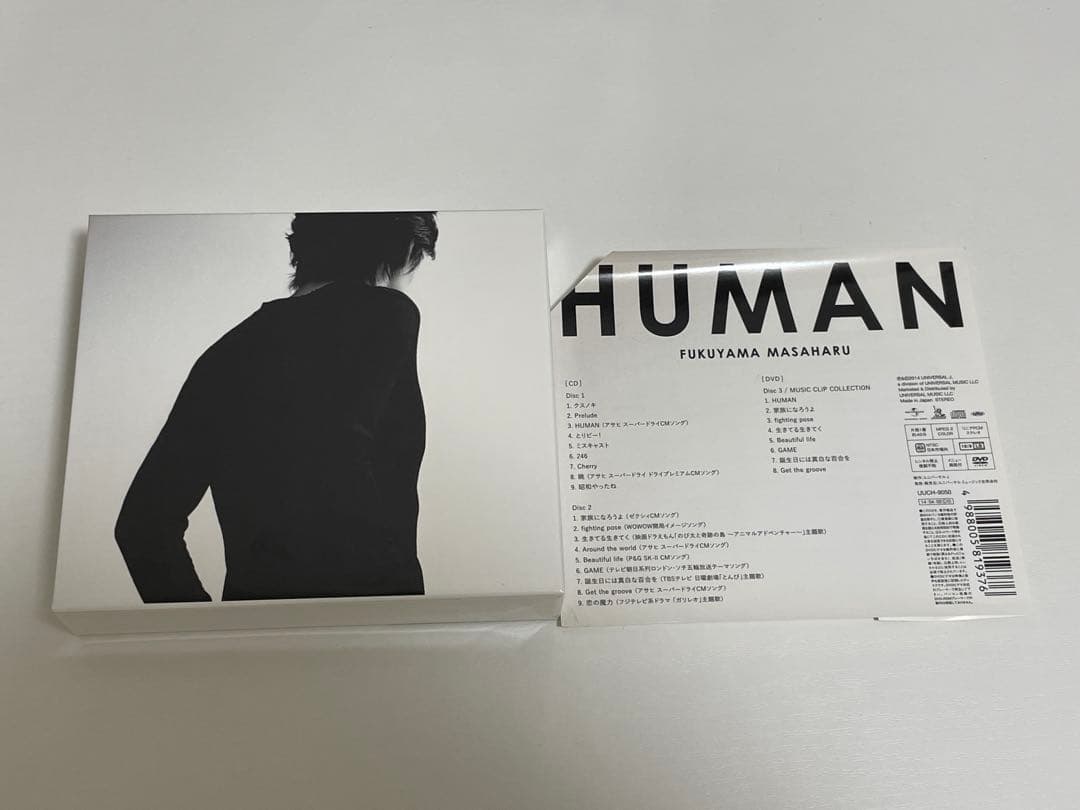 正規品　全4点●HUMAN Blu-ray、CD、タオル、他　福山雅治　2014