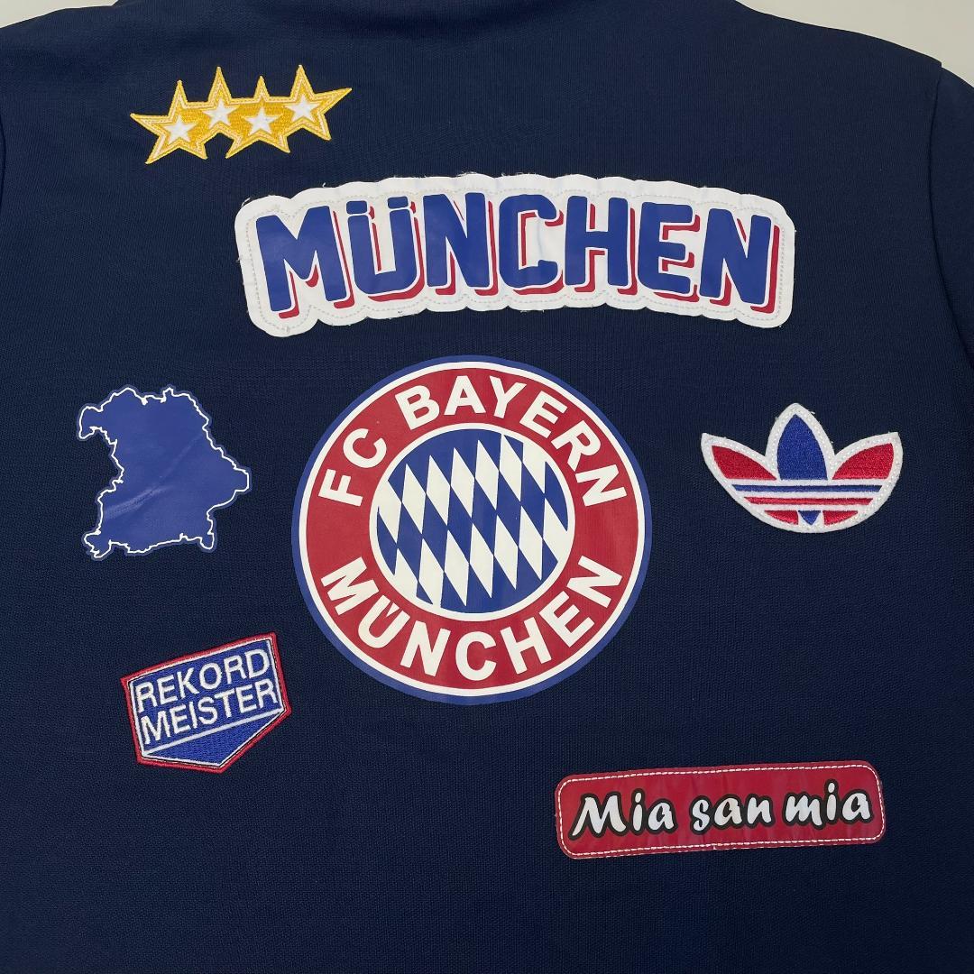 EV68《バイエルンミュンヘン》アディダス　トラックジャケット　刺繡ロゴ