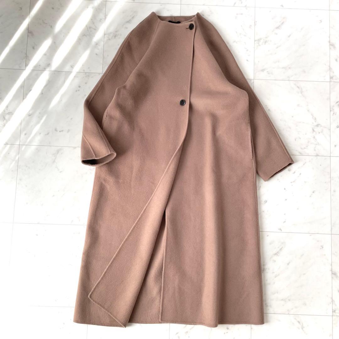 スピックアンドスパン SUPER110 ダブルビーバー ストールセット コート