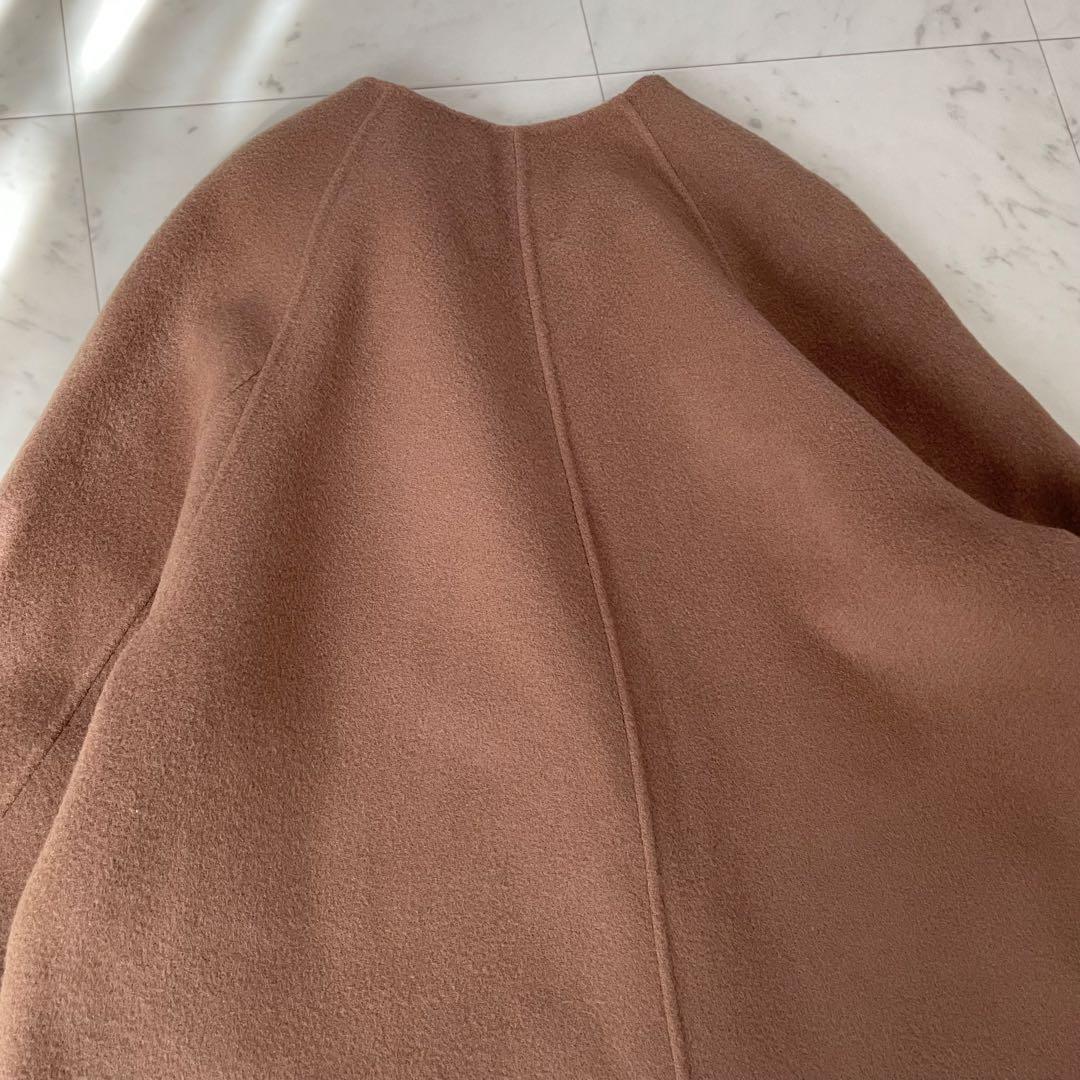 スピックアンドスパン SUPER110 ダブルビーバー ストールセット コート