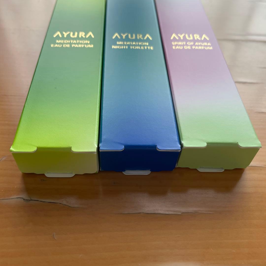 AYURA (アユーラ)香水 3本セット
