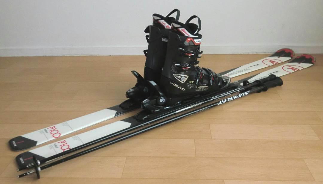 ■■送料無料■ロシニョール■メンズスキー4点セット■170/28-28.5■■