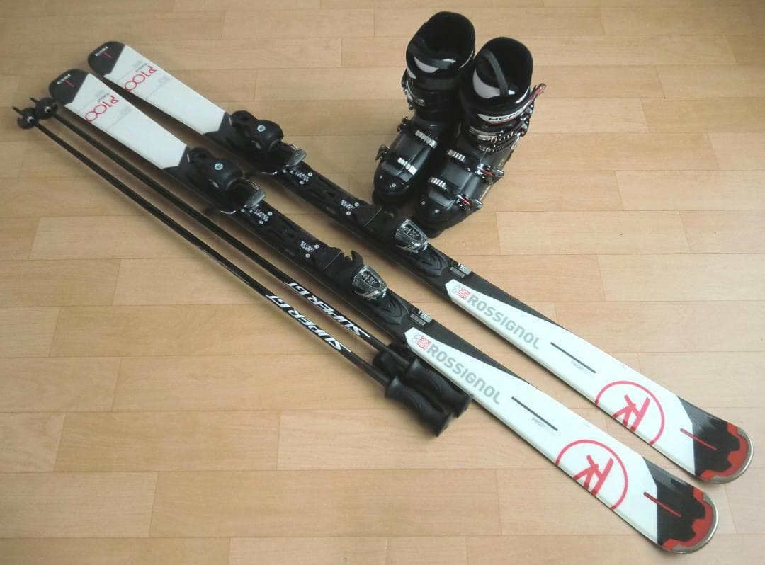 ■■送料無料■ロシニョール■メンズスキー4点セット■170/28-28.5■■