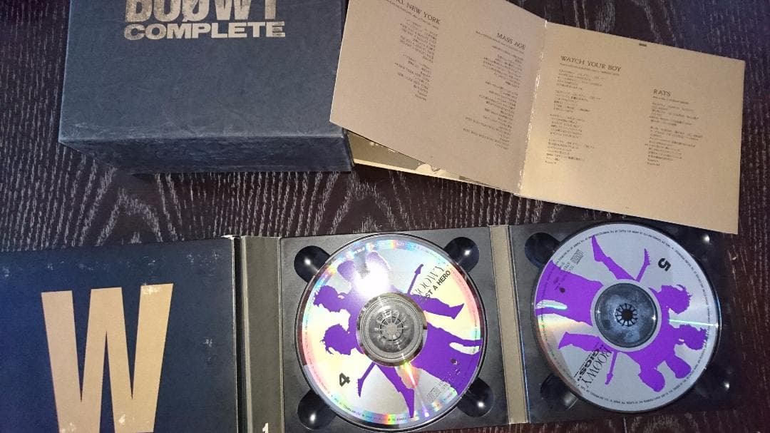 BOOWYコンプリート