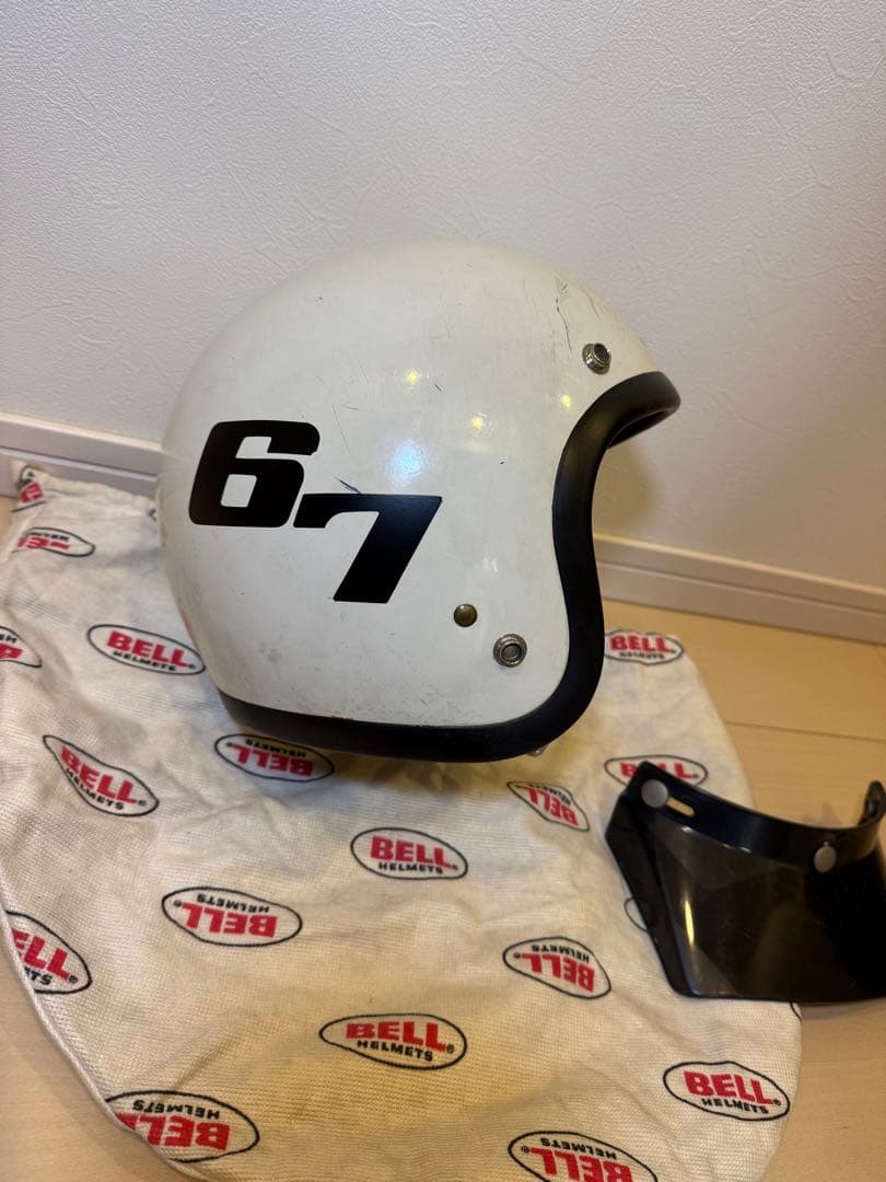 BELL R-T 77'sジェット ヘルメット 55 希少