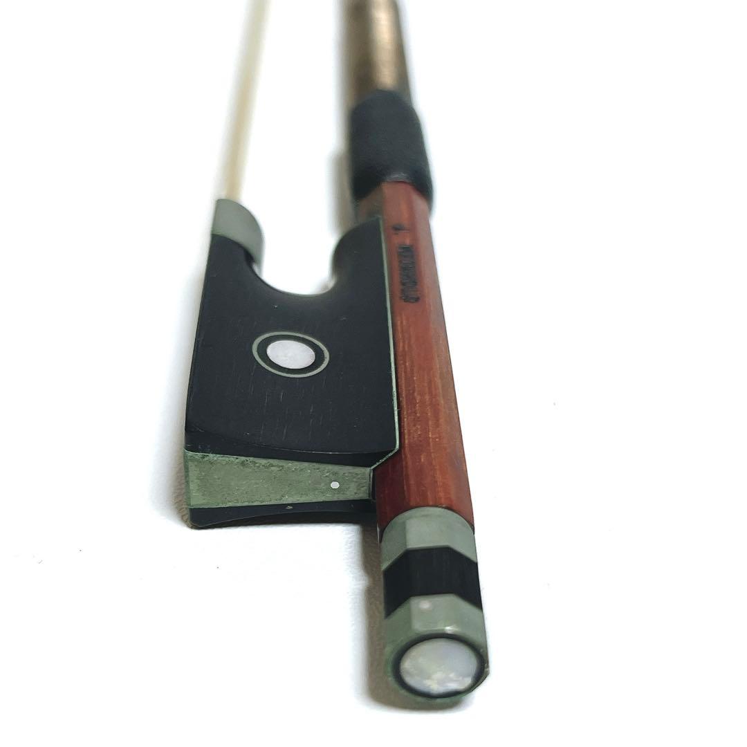 【張り替え不要】J.Meinhold バイオリン弓 4/4 マインホールド