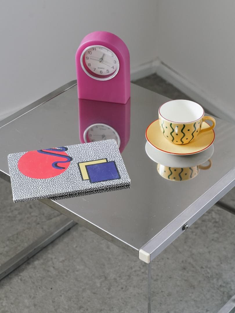 vintage ステンレス サイドテーブル 無機質 モダン ミッドセンチュリー