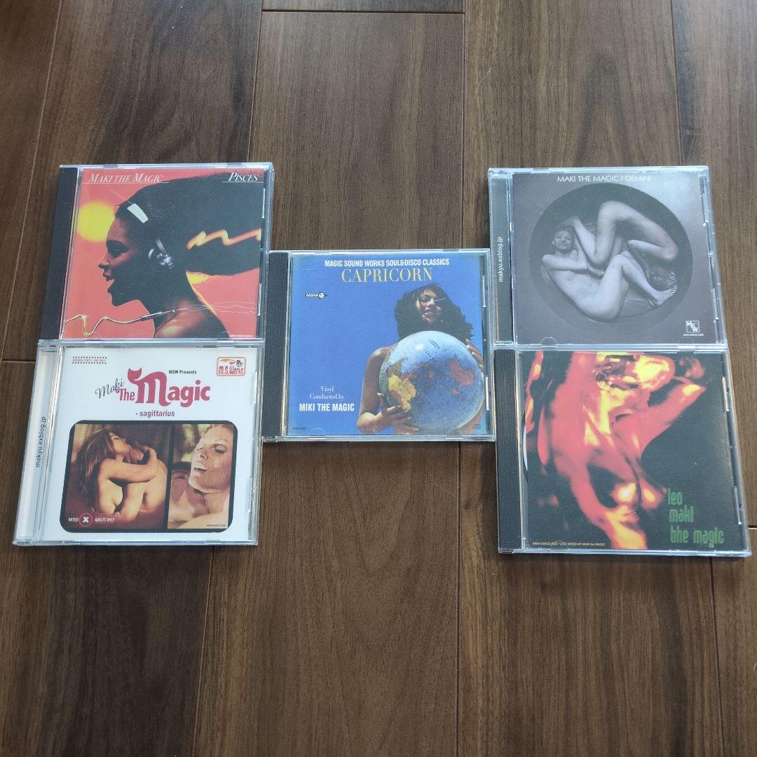 DJ Maki The Magic Mixcd 5枚セット