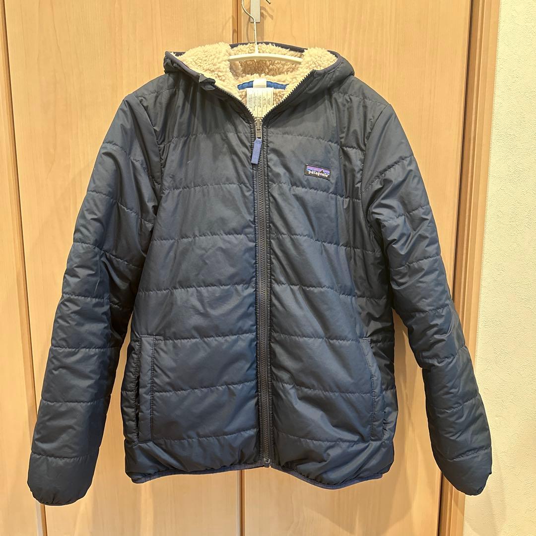 patagonia リバーシブルボアジャケット