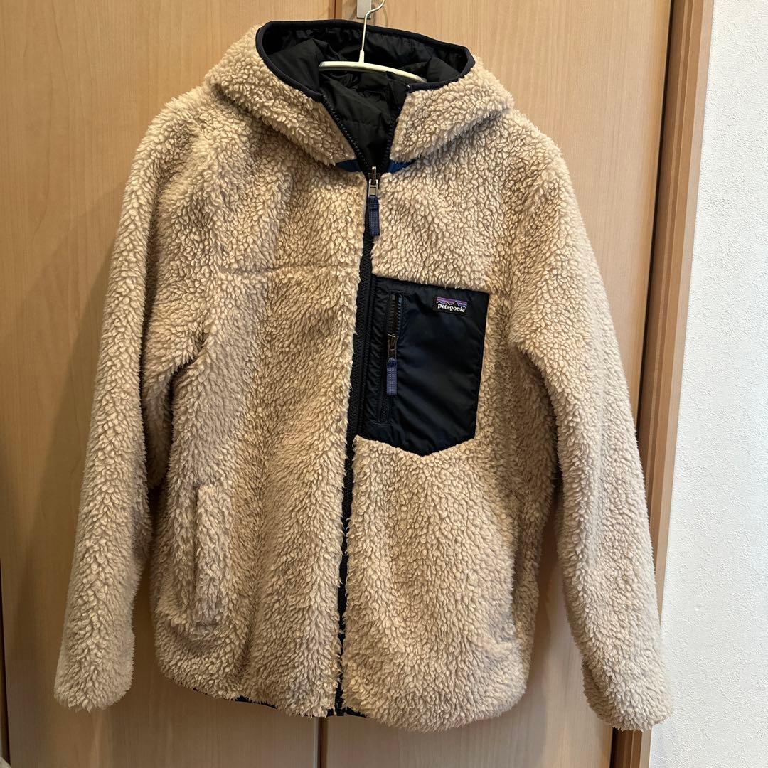 patagonia リバーシブルボアジャケット