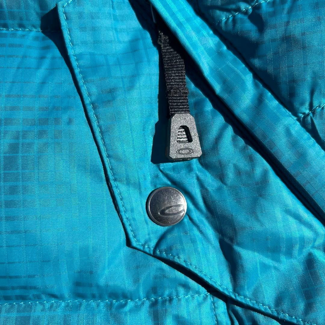 ジャケット・アウター OAKLEY reversible nylon down vest y2k