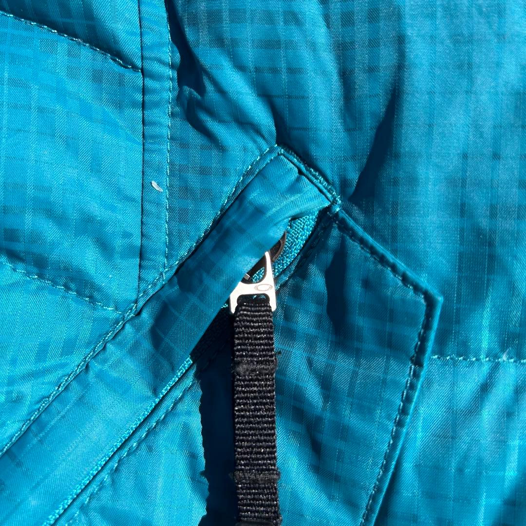 ジャケット・アウター OAKLEY reversible nylon down vest y2k