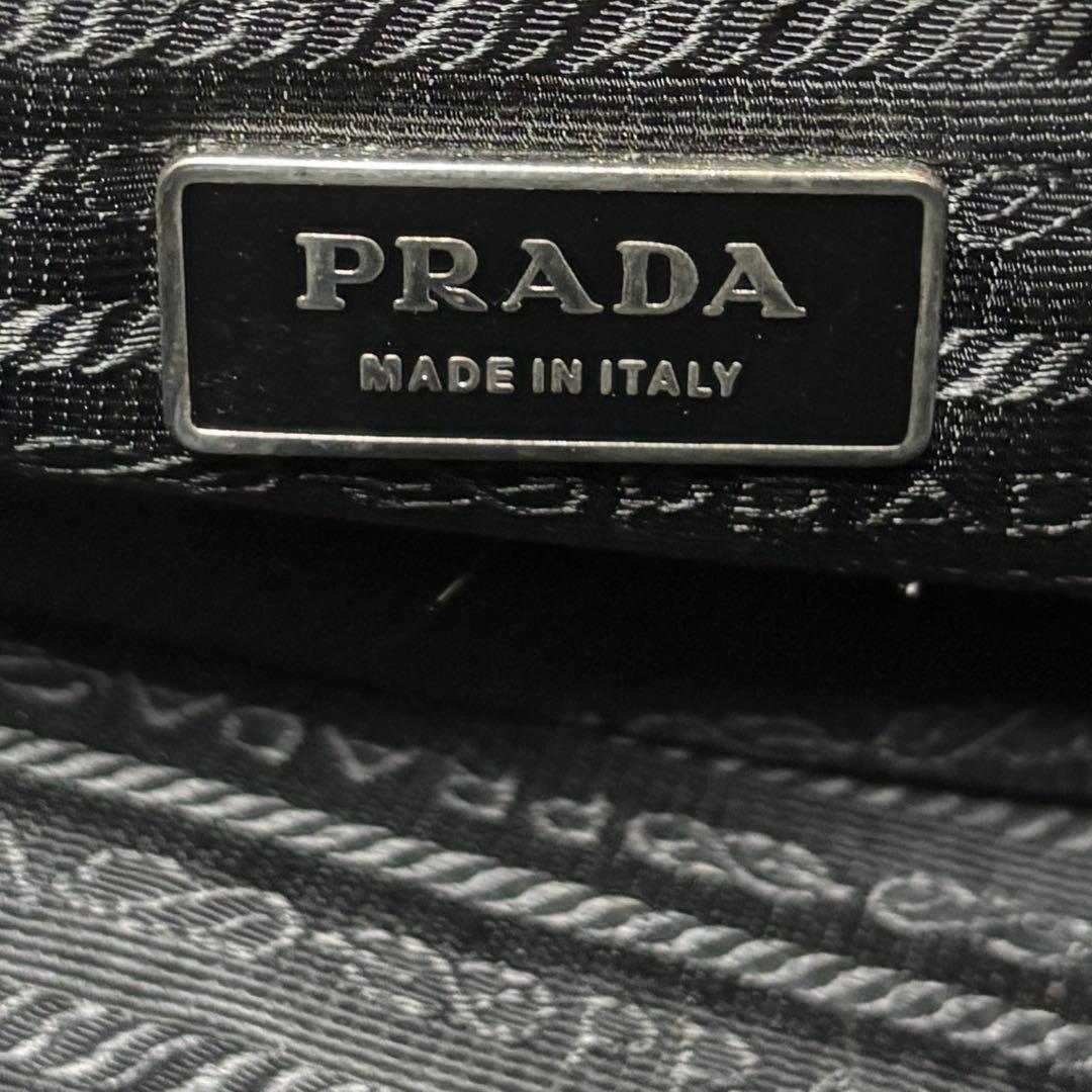PRADA レザーナイロン ワンショルダーバッグ 黒 y2k 00s