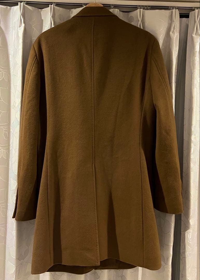 ◤UNITED ARROWS◢カシミヤ混チェスターコートXL キャメル 極美品