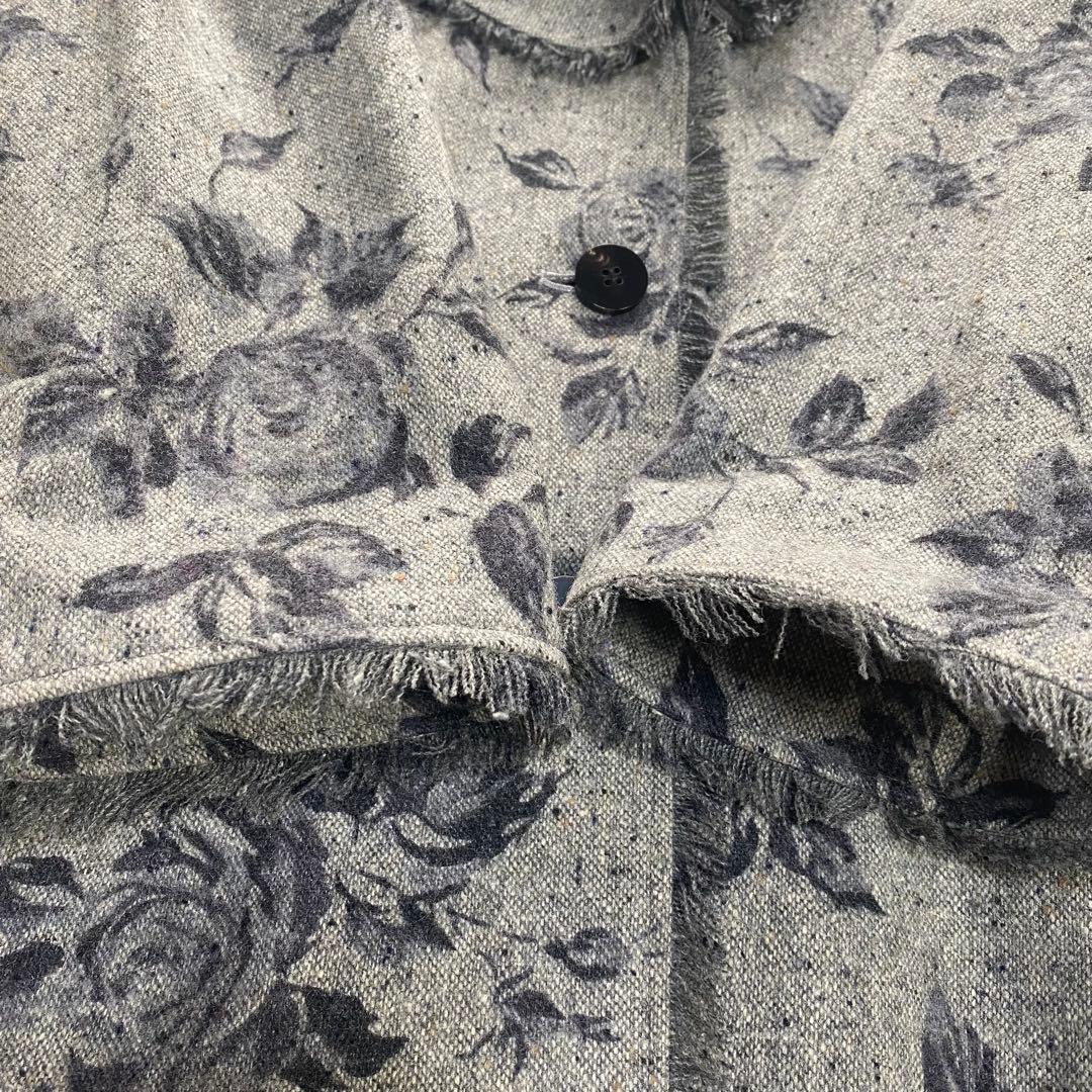 Akiakane アキアカネ バラ ローズ コート フリル レース ビジュー