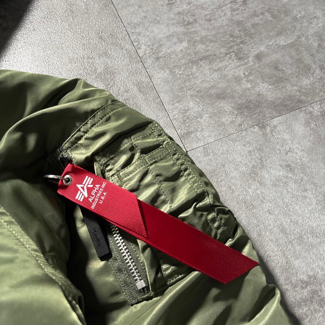 新品　タグ付き　alpha n2b フライトジャケット　短丈　ボックスシルエット