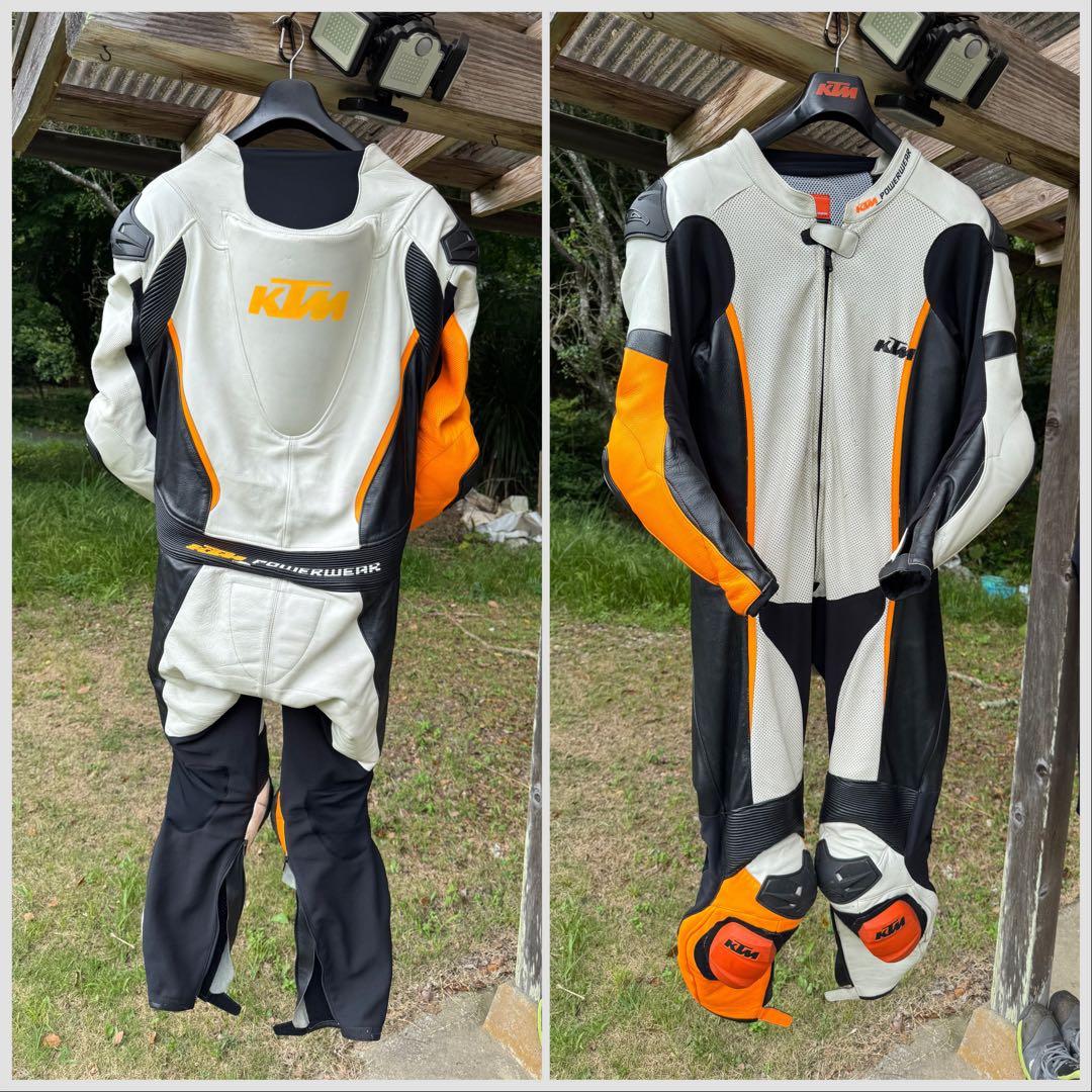 u*様 ぽっちゃりさん可★KTM レーシングスーツ&ブーツ176cm 84kgで