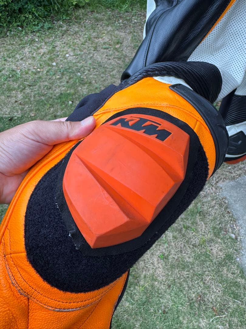 u*様 ぽっちゃりさん可★KTM レーシングスーツ&ブーツ176cm 84kgで